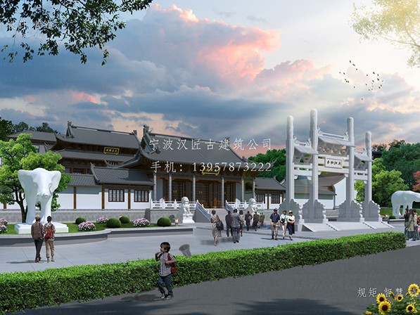 中國(guó)古建筑多為木結(jié)構(gòu)，與陰陽(yáng)五行有關(guān)！
