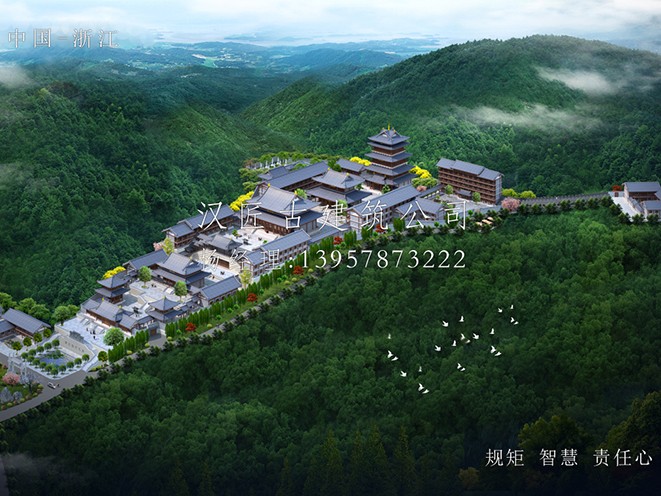 樓閣式古建筑觀音閣火災數(shù)值模擬布置